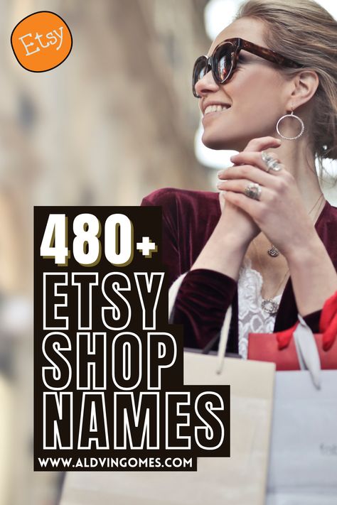 Planning to start an Etsy shop, but stuck on finding good names? Here is a list of 480+ Etsy shop names to grab. // Etsy shop names generator, Etsy shop names Inspiration, Etsy shop name Ideas, Etsy shop name ideas simple, Etsy shop name ideas business, Etsy shop name jewelry. Vintage Names Business, Gift Shop Names Ideas, Tshirt Business Name Ideas, Etsy Shop Name Ideas, Cool Brand Names, Jewelry Business Names Ideas, Brand Name Ideas, Gift Shop Names, Posh Names