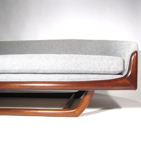 Adrian Pearsall Sofa, Adrian Pearsall, Mid Century Sofa, Mid Century Mod, Mid Century Modern Decor, Modern Seating, Mid Century Decor, Mid Century Modern Furniture, Mid Century Modern House