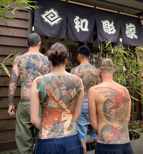 Neo Japanese Tattoo, Wabori Tattoo, Coast Tattoo, Backpiece Tattoo, Bum Tattoo, House Tattoo, Private Tattoos, Yakuza Tattoo, One Piece Wallpaper Iphone