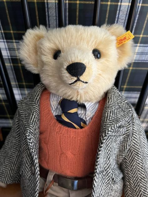 Ralf Loren, Teddy Bear Men, Ralph Loren, Polo Bear Ralph Lauren, Teddy Style, Sloane Ranger, Love Bears All Things, Interesting Outfits, Teddy Bear Pictures