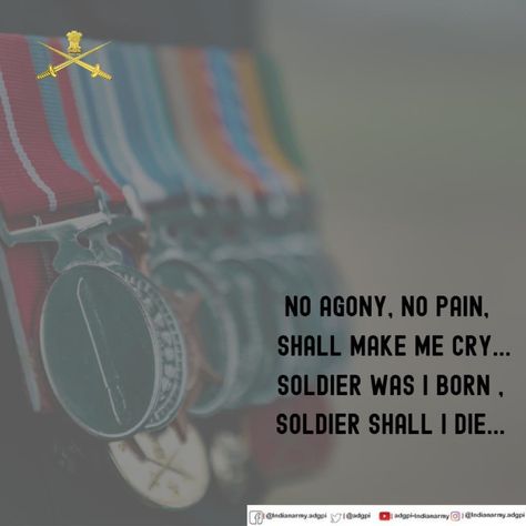 Quotes For Army Soldiers, Soldier Quotes Army, Army Quotes Soldiers, Indian Army Women, Soldier Quotes Inspirational, Soldier Quote, Army Women Quotes, Army Motivation, Defence Quotes