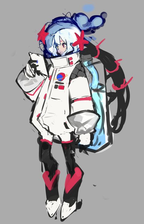 Astronaut Suit, Character Design Cartoon, Vector Character, ��영감을 주는 캐릭터, Cute Art Styles, Character Design References, Art Reference Photos, Art Reference Poses, Fantasy Character Design