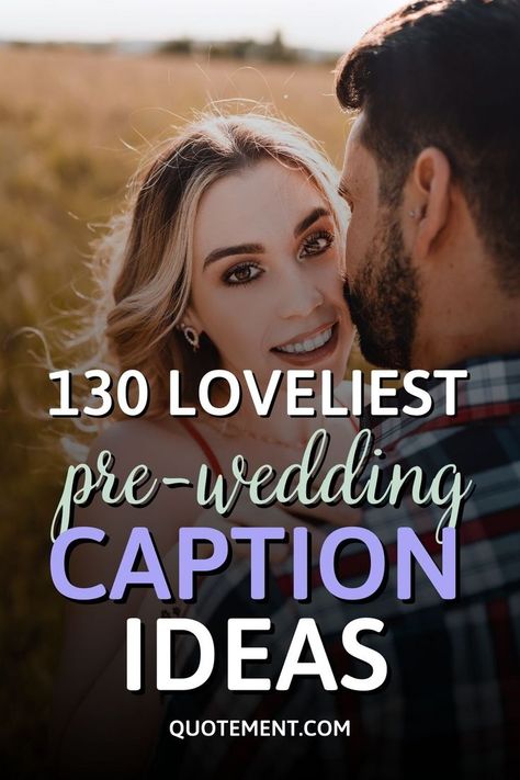 If you need some good pre-wedding caption ideas, this awesome collection will offer you the best pre-wedding captions of all time! Prenup Caption Ideas, Wedding Day Countdown Quotes, Pre Wedding Shoot Captions, Wedding Countdown Ideas, 1 Week Wedding Countdown Quotes, Save The Date Captions Instagram, Countdown Captions Wedding, Save The Date Captions, Save The Date Quotes