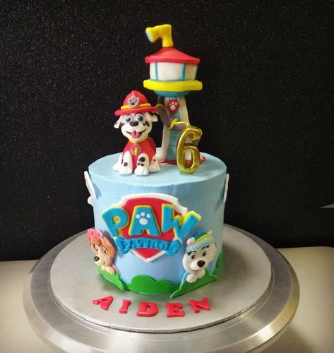 Paw Patrol Lookout Tower, Paw Patrol Lookout, Tower Cake, Lookout Tower, Paw Patrol, Tower, Baking, Cake