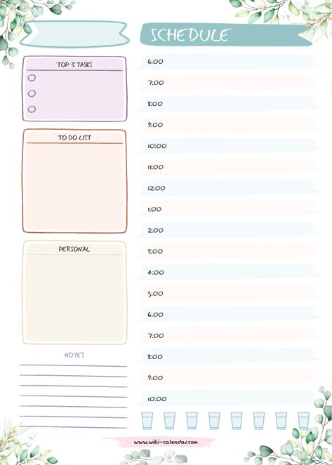 Today To Do List, Todays Plan, To Do List Schedule, To Do List Aesthetic, Free Printable Daily Planner, Notability Template, Daily Planner Goodnotes, To Do List Template, Daily Planner Printables Free