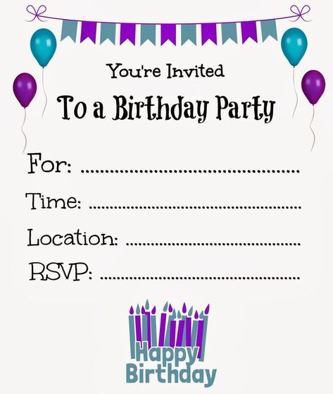 Free Printable Birthday Invitations Online | FREE Printable Birthday Invitation Templates - Bagvania Birthday Invitation Card Online, Online Birthday Invitations, Birthday Party Invitations Free, Birthday Invitation Card Template, Online Party Invitations, Free Printable Birthday Invitations, Design Invitation, Birthday Party Invitation Templates, Kids Birthday Party Invitations