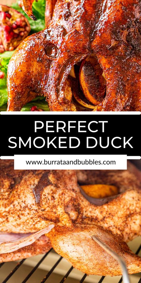 Whole Duck Recipes, Cooking Duck, Whole Duck, Smoked Duck, Chinese 5 Spice, 5 Spice, Pellet Grill Recipes, Duck Hunter, Eat A Lot