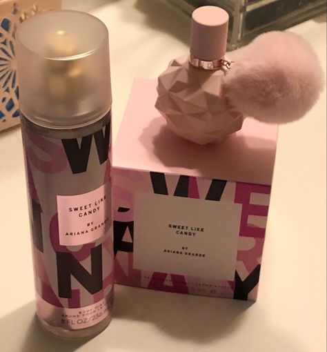 Ariana Grande Perfumes, Ariana Grande Body Spray, Smell Like Candy, Ariana Grande Sweet Like Candy, Ariana Grande Candy Perfume, Sweet Like Candy Perfume Aesthetic, Ariana Grande's Perfume, Sweet Like Candy Perfume, Ariana Perfume Sweet Like Candy