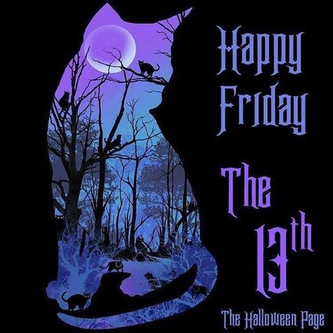 Happy Friday the 13th!  Thanks to our friend JaCk at @thehalloweenpage for sharing this! We love it!  #arlenescostumes #thehalloweenpage #JackSkellington #NightmareBeforeChristmas #Halloween #autumn #fall #blackcat #fridaythe13th #september13 #fridayseptember13th #harvestmoon #fullmoon Friday The 13 Quotes Funny, Friday The 13th Quotes, Friday The 13th Funny, Friday The 13th Memes, Friday The 13th Poster, Friday Wishes, Friday Meme, Happy Friday The 13th, Gothic Costume