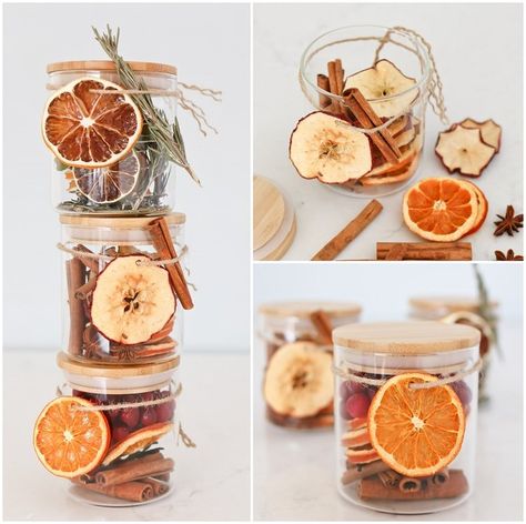 Pot-pourri de Noël à fabriquer soi-même : idées DIY faciles Diy Christmas Pots, Diy Pot Pourri, Deco Noel Diy, Diy Noel Decoration, Cadeau Noel Diy, Holiday Potpourri, Homemade Potpourri, Navidad Natural, Potpourri Gift