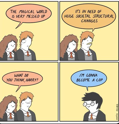 Harry Potter had dreams of justice. #harrypotter #comics Harry Potter Comics, Harry Potter Funny, Harry Potter Memes, Harry Potter, Comics, Memes, Funny, Quick Saves