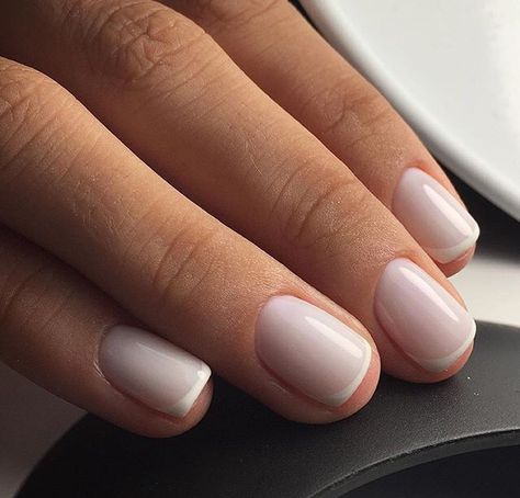 Manicured Nails, Gel Nails French, French Pedicure, Gel Pedicure, Pedicure Ideas, Makeup Nails Designs, French Manicure Nails, Nagel Tips, Blush Nails