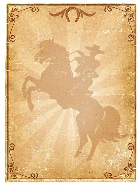 Flask Quotes, Western Stencils, Background For Text, Cowboy Invitations, Rodeo Poster, Western Posters, Wild West Party, Cowboy Vintage, Wyoming Cowboys