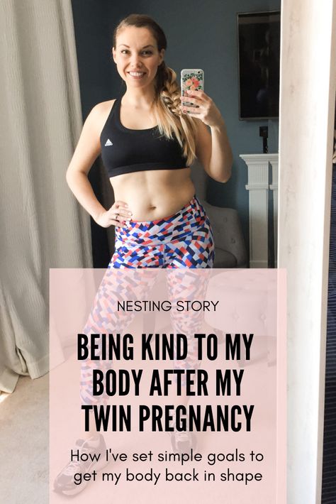 What Having Four Kids (Including Twins) Has Done To My Body And My Confidence #fitmom #twins #postpartumhealth #NestingStory Twins Postpartum, Postpartum Health, Twin Toddlers, Pregnancy Body, Postpartum Belly, Expecting Twins, Twin Pregnancy, Four Kids, Twin Mom