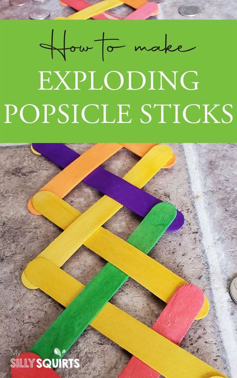 Easy Summer Crafts, Snowflake Crafts, Popsicle Crafts, Stem Crafts, Paper Snowflake, Flower Pens, Popsicle Stick Crafts, Stem Projects, Crafts For Boys