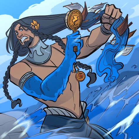 Neal Illustrator, Poseidon Drawing, Quick Illustration, Epic The Musical, Greek Mythology Humor, Greek Mythology Gods, Epic Characters, Greek Gods And Goddesses, Greek Mythology Art