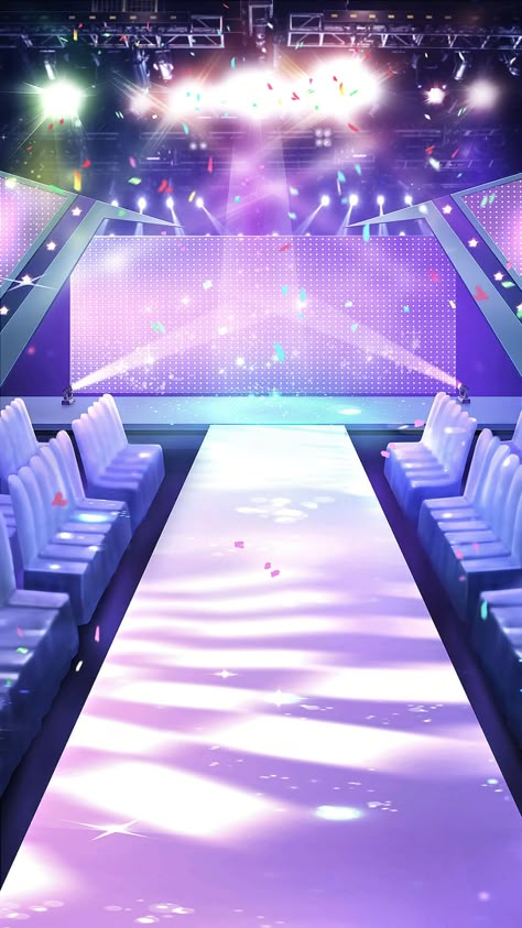 Catwalk Background, Zepeto Stage Background, Zepeto House Background, Pink In Concert, Ramp Walk, Concert Lights, Concert Stage Design, School Frame, Stage Background