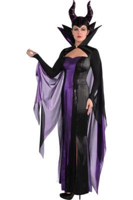 Disney Costumes For Women, Maleficent Halloween Costume, Adult Disney Costumes, Maleficent Halloween, Sleeping Beauty Party, Disney Characters Costumes, Maleficent Costume, Costumes Couture, Villain Costumes