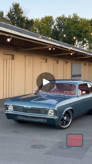 Built by Kindig-it Design, this 1971 Chevy Nova owned by Eric Storz was selected as a Goodguys Feature Pick at the 33rd Fuel Curve Autumn Get-Together. Riding on a Roadster Shop Fast Track chassis, you can catch more of Eric's Nova in an upcoming Gazette special feature. #goodguys #kindigitdesign #chevy #nova #chevynova #musclecar #hotrod #goodguyscarshow | Goodguys Rod & Custom Association | Goodguys Rod & Custom Association · Original audio Chevy Nova Custom, 67 Nova, Roadster Shop, Chevy Nova, Buick Lesabre, Fast Track, Car Show, Buick, Hot Rods