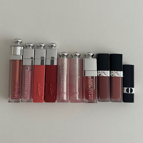 Dior Lipstick, Lipgloss, Liptint, Collection, Products Dior Lip Collection, Lip Tint Collection, Dior Lip Products, Dior Lip Tint, Rich Core, Beauty Vlog, Dior Lipgloss, Manifest Board, Lip Collection