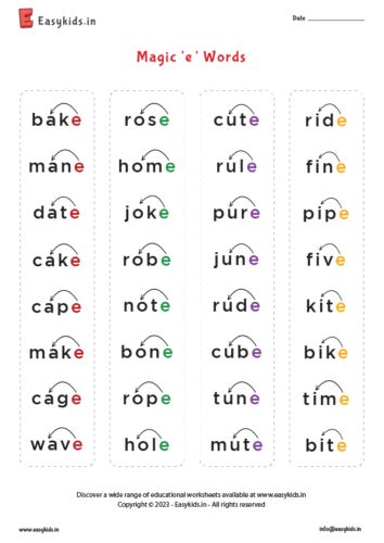 Phonics Digraphs, Magic E Words, Insects Names, Reading Foundational Skills, Phonics Printables, Vowel Digraphs, Tutoring Business, Learning Phonics, Kindergarten Reading Activities