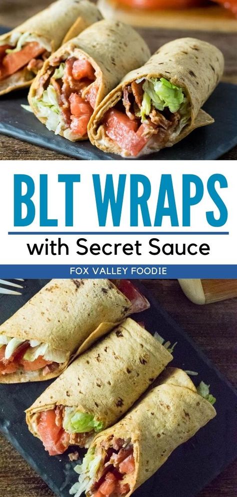 Lettuce Blt Wrap, Blt Sandwich With Cheese, Blt Meal Prep, Blt Chicken Wraps, Blt Chicken Salad Lettuce Wraps, Hot Wraps Recipes Healthy, Blt Recipes Dinners, Quick And Easy Wraps, High Protein Blt Sandwich