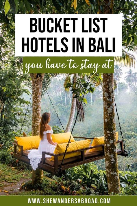 Best Bali Resorts, Bali Travel Ideas, Houses In Bali, Bali Girls Trip, Bali Places To Stay, Ubud Bali Resort, Best Places To Stay In Bali, Bali Indonesia Resorts, Traveling Bali