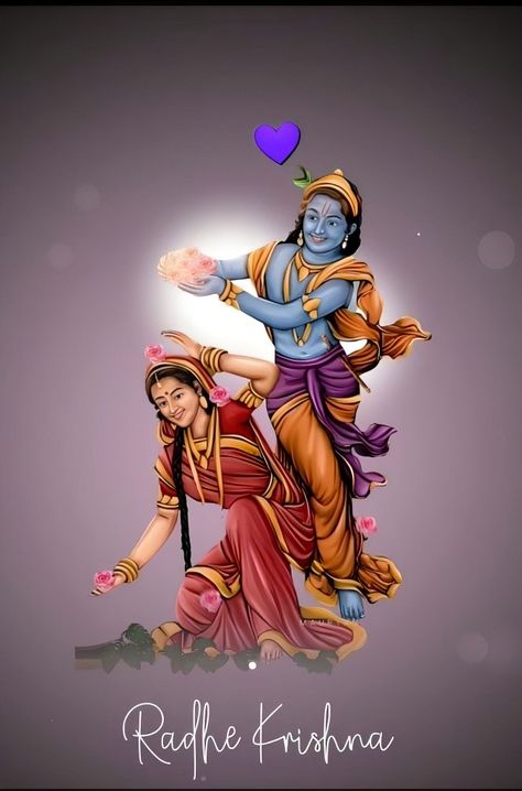 God Radha Krishna, 4k Wallpaper For Iphone, Cartoons Krishna, Telugu Songs Lyrics, God Painting, Radhe Krishna Wallpapers, Cartoons Dancing, Shree Krishna Wallpapers, Happy Navratri Images