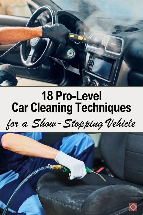 🧽 Elevate your car’s look with these 18 expert detailing tips that will make your vehicle shine like never before. From deep-cleaning the interior to achieving a flawless wax finish, these pro techniques will ensure your car always looks its best. Great for car enthusiasts and anyone who loves a clean, polished ride! #CarCleaning #DetailingTips #CarCare Car Deep Cleaning Hacks, Best Car Detailing Products, How To Detail A Car, Diy Car Repair, Best Car Cleaning Products, Diy Detailing Your Car Interior, Cleaning Car Interior Hacks, How To Clean A Car, Interior Car Cleaning Hacks