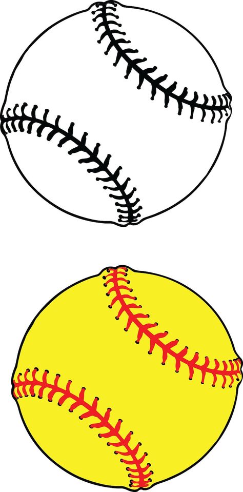 Softball Clipart Free, Softball Laces Svg, Free Softball Printables, Softball Template Free Printable, Softball Logos Design, Softball Drawings Easy, Softball Svg Free, Softball Tattoos For Women, Softball Svg Files Free