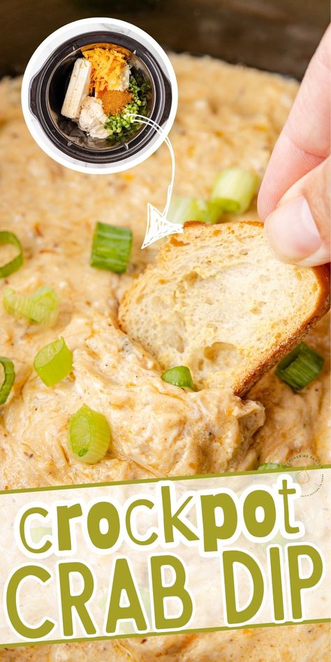 Crockpot Crab Dip Recipe, Maryland Crab Dip Crockpot, Crab Rangoon Dip Crockpot Easy, Hot Crab And Artichoke Dip Recipe, Crab Dip Crockpot Easy, Crab Dip Slow Cooker, Hot Crab Dip Crockpot, Cream Cheese And Crab Dip, Crockpot Seafood Dip