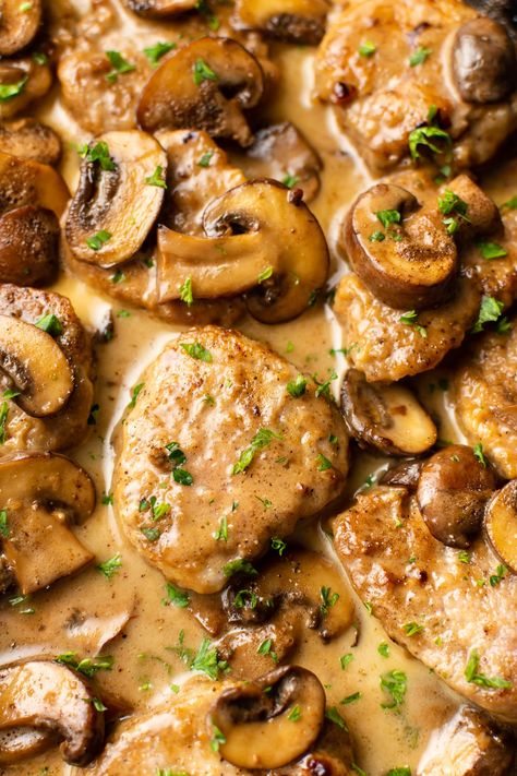 Marsala Sauce Recipe, Pork Fillet Recipes, Pork Marsala, Pork Tenderloin Medallions, Balsamic Pork Tenderloins, Recipe For Pork, Salt Lavender, Marsala Sauce, Marsala Recipe