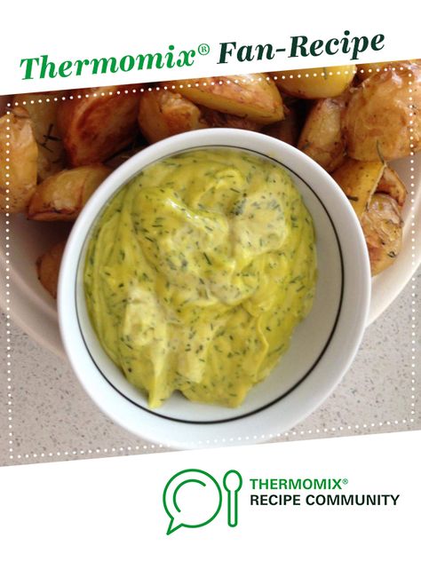 Dill, Garlic & Avocado Oil Aioli by ArwensThermoPics. A Thermomix <sup>®</sup> recipe in the category Sauces, dips & spreads on www.recipecommunity.com.au, the Thermomix <sup>®</sup> Community. Aioli Recipe, Dill Sauce, Kitchen Machine, Recipe Community, Thermomix Recipes, Fudge Recipes, Aioli, Avocado Oil, Spreads