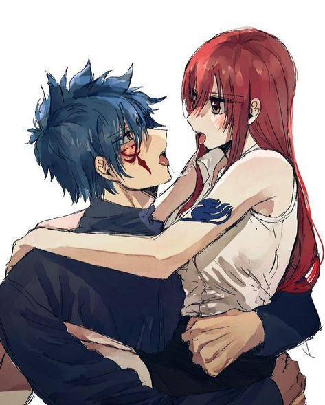 Erza X Jellal Fanart, Erza Scarlet X Jellal, Erza X Jellal, Fairy Tail Jellal, Jellal Fernandes, Jellal And Erza, Natsu X Lucy, Fariy Tail, Natsu And Lucy