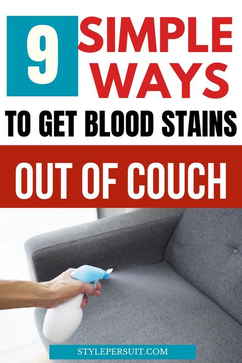 Removing blood stains from a couch can be a daunting task, but with the right approach and materials, you can effectively get rid of the stain quickly and easily. Checkout the step-by-step guide on how to get blood out of a couch fast and efficiently: How To Remove Blood From Fabric, Get Blood Stains Out, Dark Couch, Microfiber Couch, Light Colored Furniture, Linen Couch, Clean Couch, Laundry Stains, Old Blood