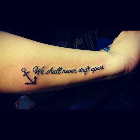 We Got This Tattoo, Drifting Apart, My Brother, Tattoo On, Fish Tattoos, I Got This, Jesus Fish Tattoo, Love It, Tattoo Quotes