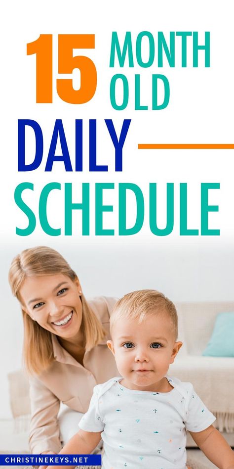 15 month old daily schedule. Check out this great toddler schedule for a 15 month old. Read about her sleep schedule and how dropping to one nap is going. One Nap Schedule Baby, 15 Month Old Schedule, Baby Sleep Consultant, Toddler Routine, Toddler Chores, Newborn Sleep Schedule, Toddler Schedule, Baby Schedule, Baby Sleep Schedule