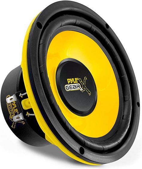 Amazon.com: Pyle 6.5 Inch Mid Bass Woofer Sound Speaker System - Pro Loud Range Audio 300 Watt Peak Power w/ 4 Ohm Impedance and 60-20KHz Frequency Response for Car Component Stereo PLG64 : Electronics Car Sound System, Sound System Car, Subwoofer Box Design, Sound Music, Subwoofer Box, Music Speakers, Speaker Systems, Dj Images, Sound Speaker