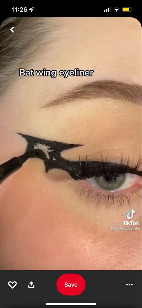 Bat Wing Liner Hooded Eyes, Bat Wings Eyeliner, Bat Eyeliner Hooded Eyes, Bat Wing Eyeliner For Hooded Eyes, Batwing Eyeliner, Graphic Liner Hooded Eyes, Bat Wing Eyeliner, Bat Eyeliner, Wings Eyeliner