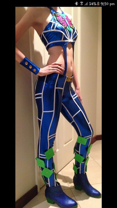 Jolyne Kujo Outfit, Jolyne Cosplay, Jolyne Kujo Cosplay, Drawing Poses Male, Jojo Parts, Epic Cosplay, Cosplay Tips, Jojo Memes, In Memes