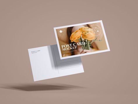 Postcard Mockup Free, App Social Media, App Social, Media Magazine, Postcard Mockup, Apple Devices, Card Mockup, Postcard Design, Post Card