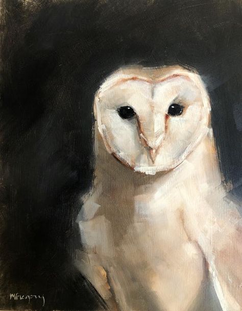 Owl Painting Acrylic, Animal Paintings Acrylic, Art Alevel, Oil Painting Inspiration, Halloween Artwork, Painting Inspo, Bird Artwork, Owl Painting, Impressionist Art