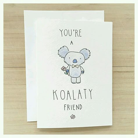 Birthday Card Puns, Punny Cards, Anniversaire Diy, Animal Puns, Bear Card, Pun Card, Bday Cards, Friendship Cards, Birthday Cards Diy