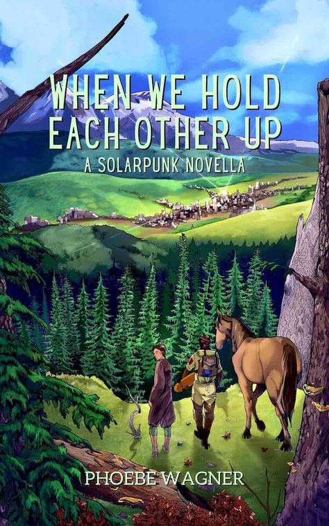 While many have issues with gentrification, we don't hear as much talk about cities getting bigger. But those who do may get ideas from Phoebe Wagner's new solarpunk sci-fi novella "When We Hold Each Other Up." Or from this exclusive interview we did about it. Human Population, Sci Fi Novels, Gay Books, Sci Fi Books, Post Apocalypse, Up Book, Fictional World, Fantasy Novel, City Limits