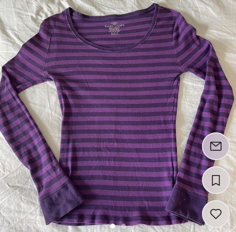 90s Long Sleeve Shirt, Purple Clothes Png, Purple Clothes Aesthetic, Long Sleeve Png, Purple Shirt Outfit, Thrifted Tees, Purple Clothes, Thrifted Clothes, Her Drawing