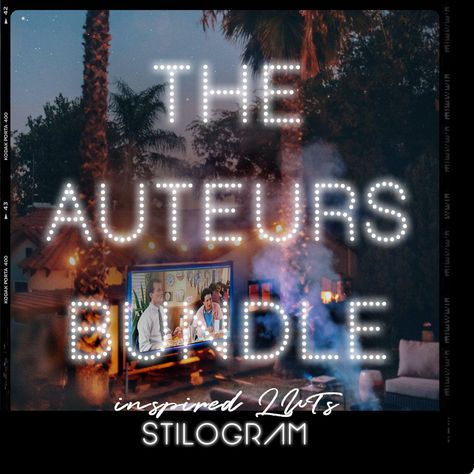 THE AUTEUR DIRECTORS Bundle: 7 packs of LUTs inspired by cinematography of Wes Anderson, Coppola, Fincher, Tarantino- Over 70 .cube filters #3dlutscubefiles #3dluts #videoluts #vloggers #movieluts #cinematicluts Brother Where Art Thou, Godfather Movie, Abandoned Warehouse, Moonrise Kingdom, Wild Eyes, Davinci Resolve, Sweeney Todd, Final Cut Pro, Cool Instagram