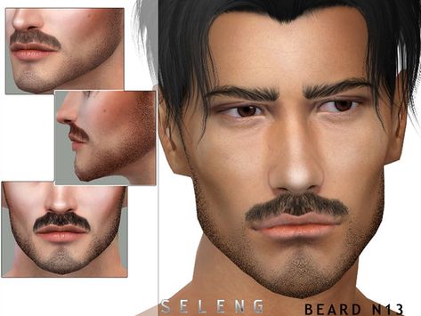 sims 4 cc // custom content facial hair beard // the sims resource // #sims4 #sims4cc // Seleng's Beard N13 Sims 4 Cc Alpha Facial Hair, Sims 4 Cc Facial Hair Patreon, Sims 4 Cc Male Jawline, Sims 4 Cc Male Mustache, Sims Cc Facial Hair, Sims 4 Men Facial Hair, Sims Beard Cc, Sims 4 Beard Cc Alpha, Sims4 Cc Beard