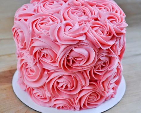 Beki Cook's Cake Blog: Rose-Covered Cake Tutorial Rectangle Cakes, Rose Cake Tutorial, Cake Tricks, Pastel Rectangular, Buttercream Icing Recipe, Rectangle Cake, Cakes To Make, Cake Liner, Cake Classes