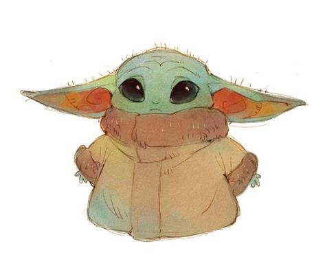 Yoda Drawing, Yoda Art, Yoda Wallpaper, Star Wars Drawings, Star Wars Yoda, Star Wars Fan Art, Cute Disney Wallpaper, Star Wars Universe, Disney Drawings