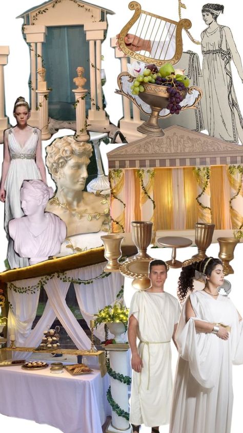 Toga Party, Greek Decor, Greek Myths, History